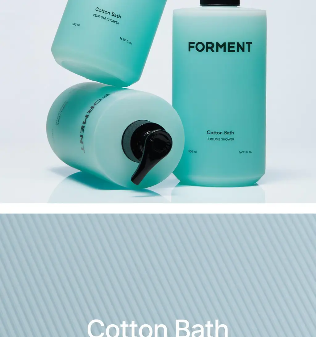 [리뉴얼 출시]포맨트 퍼퓸샤워 코튼배쓰 500ml 상세페이지 5